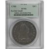Image 3 : 1795 $1 Flowing Hair, Three Leaves XF45 PCGS