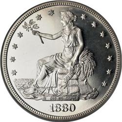 1880 T$1 PR68 Cameo NGC