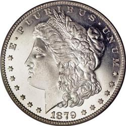 1879-S $1 MS68 Prooflike PCGS. CAC