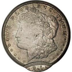 Double Struck Off Center 1921-S Dollar AU58 PCGS