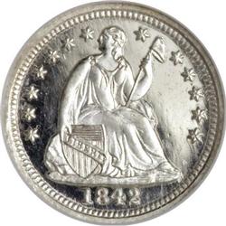 1842 H10C PR68 Deep Cameo NGC