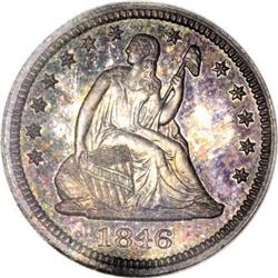 1846 25C PR65 NGC