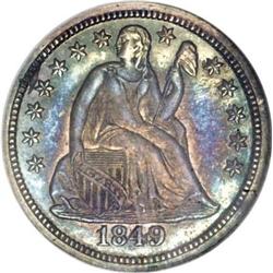1849 10C PR66 NGC