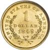 Image 2 : 1849 G$1 No L MS66 NGC