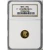 Image 3 : 1862 G$1 PR63 Ultra Cameo NGC