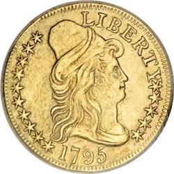 1795 $5 Small Eagle--Repaired, Improperly