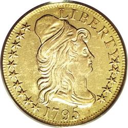 1795 $5 Small Eagle MS61 PCGS