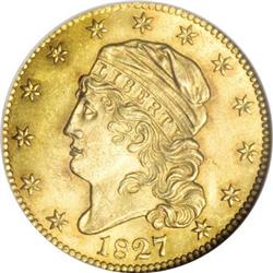 1827 $5 MS64 NGC