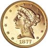 Image 1 : 1877 $5 MS66 Prooflike NGC