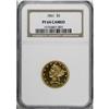 Image 3 : 1861 $5 PR64 Cameo NGC