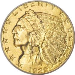 1929 $5 MS61 ANACS