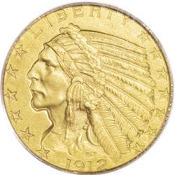 1912 $5 PR63 PCGS