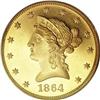 Image 1 : 1864 $10 PR63 Deep Cameo PCGS