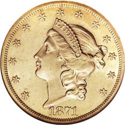 1871-CC $20 MS64 NGC