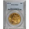 Image 3 : 1871-S $20 MS63 PCGS