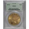 Image 3 : 1872 $20 MS62 PCGS