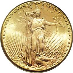 1924-D $20 MS64 PCGS