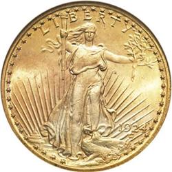 1924-S $20 MS64 NGC