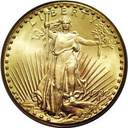 1932 $20 MS66 PCGS
