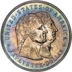1900 $1 Lafayette Dollar MS67 PCGS. CAC