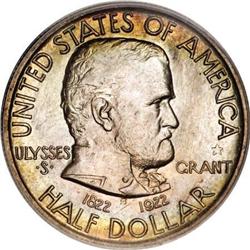 1922 50C Grant with Star MS66 PCGS. CAC