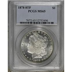 1878 8TF $1 MS65 PCGS