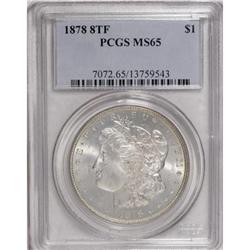 1878 8TF $1 MS65 PCGS