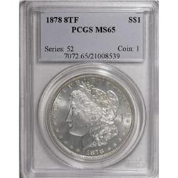 1878 8TF $1 MS65 PCGS