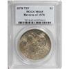 Image 1 : 1878 7TF $1 Reverse of 1878 MS65 PCGS