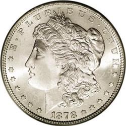 1878 7TF $1 Reverse of 1879 MS65 PCGS