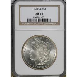 1878-CC $1 MS65 NGC