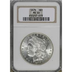 1879 $1 MS65 NGC