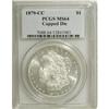 Image 3 : 1879-CC $1 Capped Die MS64 PCGS