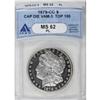 Image 3 : 1879-CC $1 Capped Die MS62 Prooflike ANACS