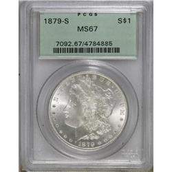 1879-S $1 MS67 PCGS