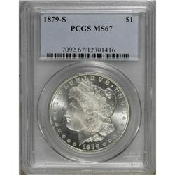 1879-S $1 MS67 PCGS