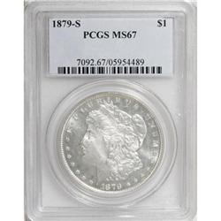1879-S $1 MS67 PCGS