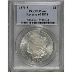 1879-S $1 Reverse of 1878 MS64 PCGS