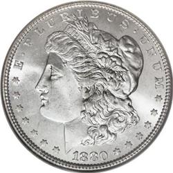 1880 $1 MS66 NGC