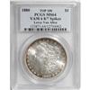 Image 3 : 1880 $1 8/7 Overdate MS64 PCGS