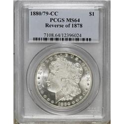 1880/79-CC $1 Reverse of 1878 MS64 PCGS