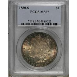 1880-S $1 MS67 PCGS