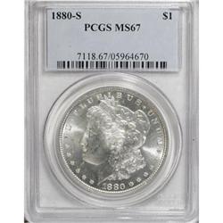 1880-S $1 MS67 PCGS