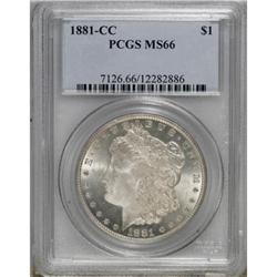 1881-CC $1 MS66 PCGS