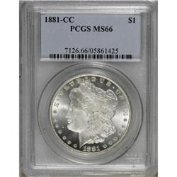 1881-CC $1 MS66 PCGS