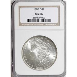 1882 $1 MS66 NGC