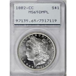 1882-CC $1 MS65 Deep Mirror Prooflike PCGS