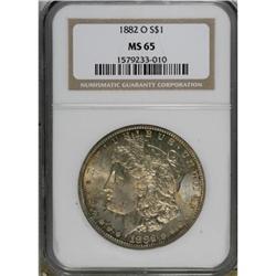1882-O $1 MS65 NGC