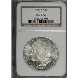 1882-S $1 MS67  NGC