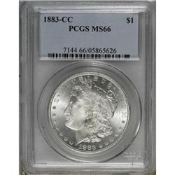 1883-CC $1 MS66 PCGS